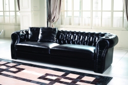 Диван Смания черный 3 местный Киев