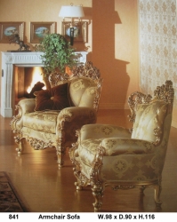 Кресло 881 золото Киев