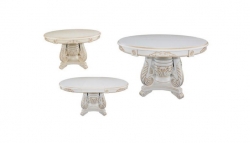 Стол обеденный круглый раскладной DM-P58 Ext round Киев