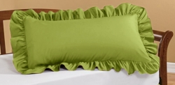 Наволочка с рюшами САЛАТОВАЯ Чернигов