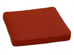 Декоративная подушка на сиденье модель 2 квадратная Винный Чернигов