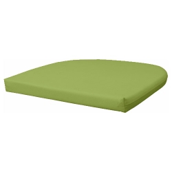 Декоративная подушка на сиденье полукруглая Салатовый Чернигов