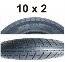 Шина покрышка 10 х 2 WANDA ЁЛКА для детской коляски Белая Церковь