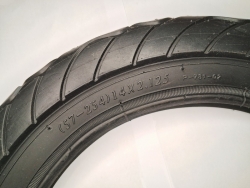 Шина покрышка 14 х 2.125 или 57 - 254 PONЕLY для детского велосипеда слик гладкая Белая Церковь