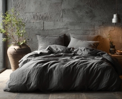 Комплект постільної білизни Варена Бавовна Графіт Преміум Чернигов