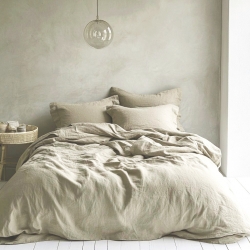 Комплект постільної білизни Варена Бавовна Лляний Преміум Чернигов