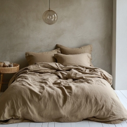 Комплект постільної білизни Варена Бавовна Беж Преміум Чернигов