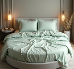 Комплект постільної білизни на Кругле ліжко Олива Чернигов